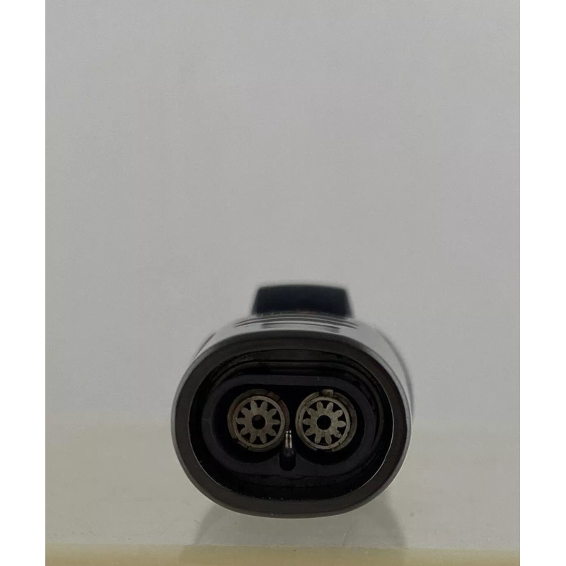 2 Pack Double V Torch Jet Flame Refillable Butane Adjustable