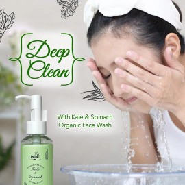 Jmind Kale & Spinach Organic Face Wash - Lavado Facial Diari
