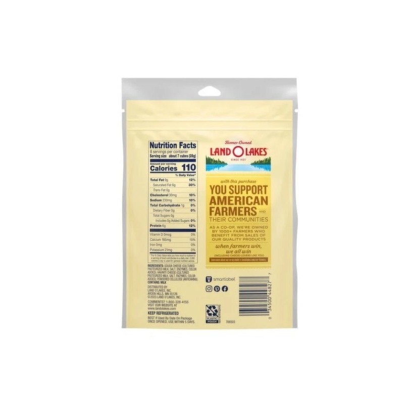 Land O Lakes Gouda and Havarti Cheese Cubes, 8 oz