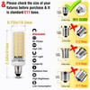 E11 Led Bulbs Dimmable 120V 50W Halogen Equivalent, T3 T4