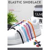 SZWLJ Elastic Shoelaces with Metal Capsules, No Tie Rubber Laces,