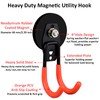 ULIBERMAGNET Garage Strong Magnetic Hooks, 2 Pack Heavy Duty Large