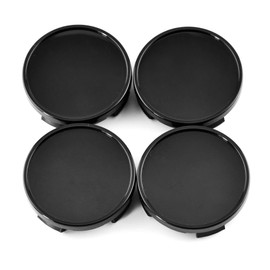 RhinoTuning 4 PCS 63 mm Wheel Center Caps Compatible With Aveo Camaro Camry Cobalt HHR Impala Silverado Volt RAM JOURNEY Patriot GS, OD: 2.48" / 63 mm ID: 2.3" / 54.8 mm Black Wheel Trims