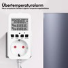 Digital Temperature Controller Socket 230 V with Sensor, Heating Cooling
