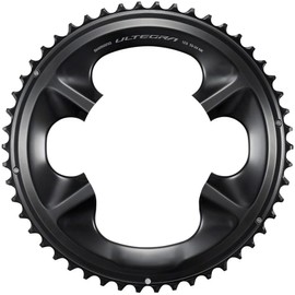 SHIMANO Ultegra FC-R8100 12-Speed Chainring - 50t, Asymmetric 110 BCD, Black, NK