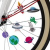 Legami - 30 Pieces Bicycle Spoke Decorations Easy to Attach