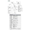 KVK ZS313SBL Water Saving e-Shower nf Showerhead (Plated), Metallic Hose,