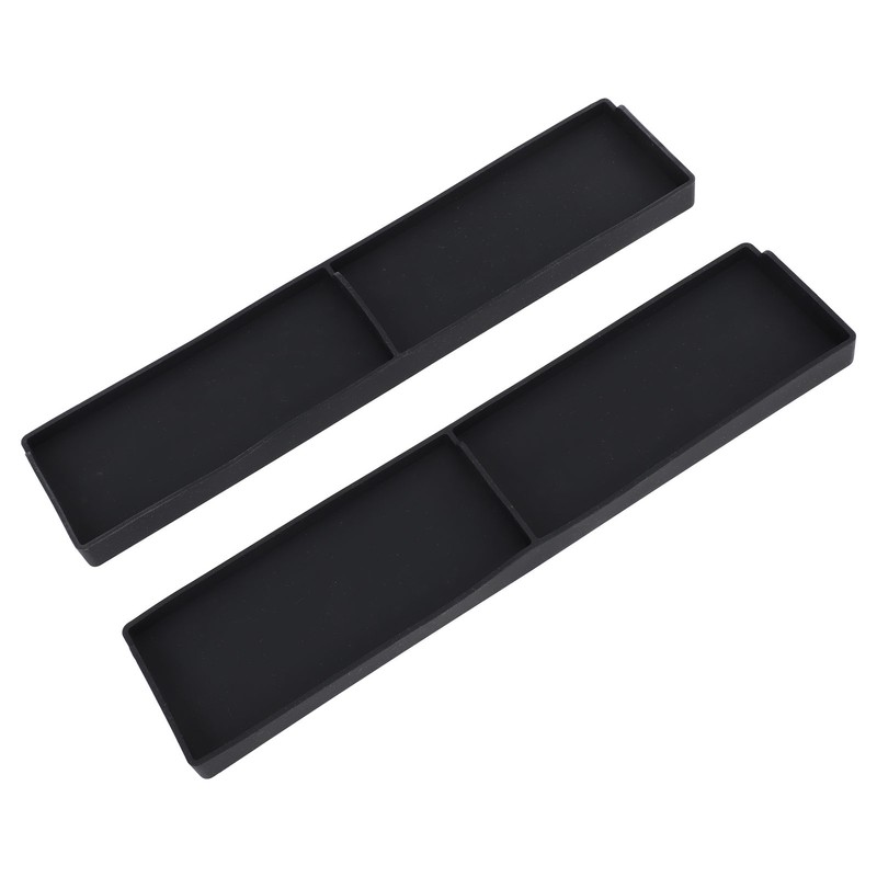 2PCS Stove Top Shelf Silicone Spice Rack Magnetic Back 2