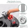 GOHODOMINO M6×35mm Socket Head Cap Screws, Nuts, Flat Washers, 20Pcs,