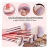 40pcs Brochas Maquillaje Profesional Esponjas Neceseres