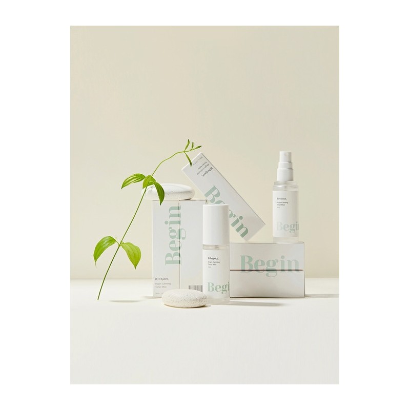 Begin Calming Non-irritating Soothing Moisturizing Toner Mist 30ml / 비긴