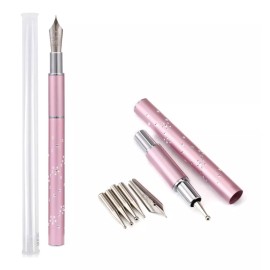 Xiaoya Pincel Estilografo Con 5 Punteros Para Decoracion De Uñas