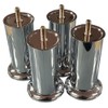 Just Accessories Luxury Quality Chrome Legs Furniture Feet For Sofas
