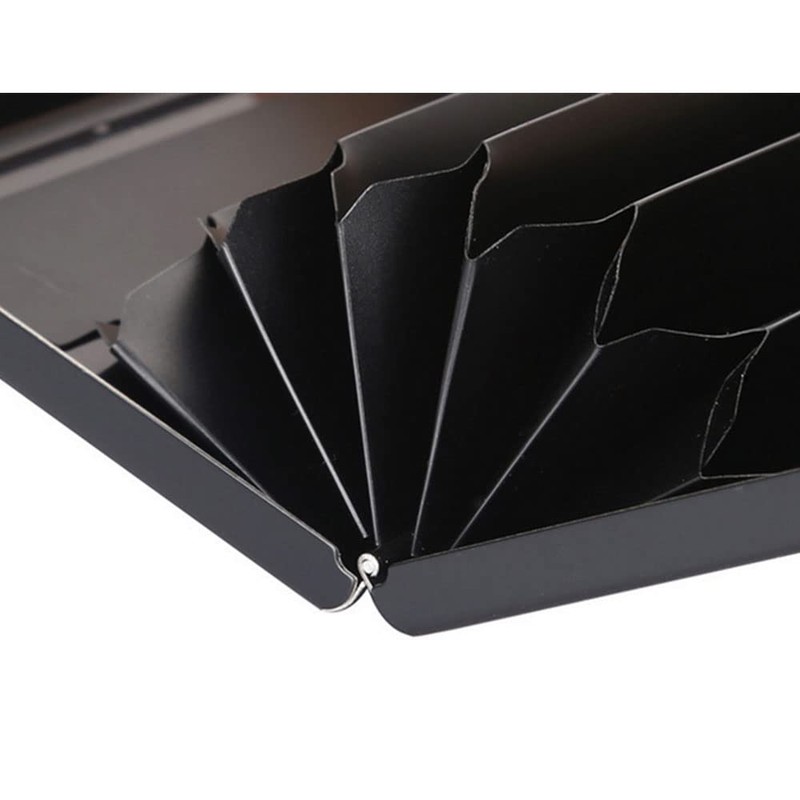 Metal Card Holder Portable RFID Blocking Credit Card Protection ID