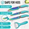 TruChef 5-Piece Kids Cooking Chef Knife Set | Real Stainless