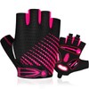 BTNEEU Fingerless Cycling Gloves with Gel Half Finger Cycling Gloves