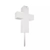 FixtureDisplays Solar Lighted Cross Solar Power Cemetery Cross Grave Memorial