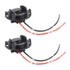 TOPKU One Pair OE-Spec H7 Bulb Socket Retainer Holder Adapters