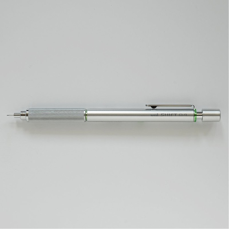 三菱鉛筆 シャーペン シフト 0.4 製図系 シルバー M41010.26