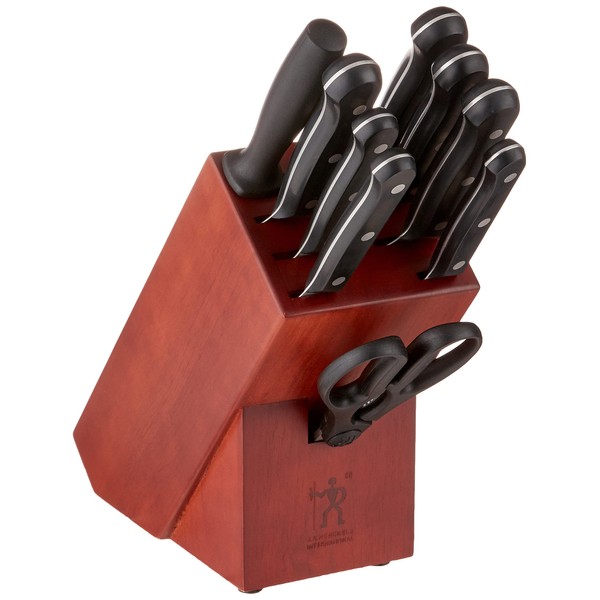HENCKELS Solution Razor-Sharp 10-pc Knife Set, Chef Knife, Bread Knife, German Engineered Informed by 100+ Years of Mastery