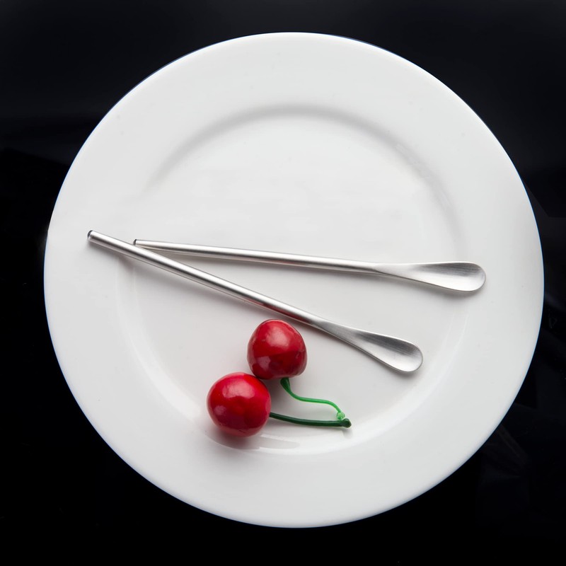 IMEEA Stainless Steel Long Spoon Stirring Stick Coffee Spoon Tea