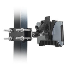 iBOLT TabDock IncrediBOLT 360 Pillar Mount- Heavy Duty Forklift Tablet Mount for Warehouse Vehicles and 7-10 inch Tablets