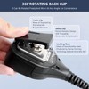 Radio Mic with Reinforced Cable Compatibility for Motorola Two Way