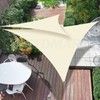 HEYOMART Triangular sun sail, 3.6 x 3.6 x 3.6 m,