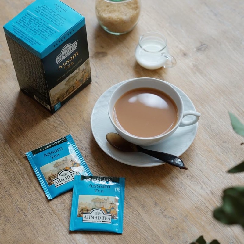 AHMAD TEA Assam Tea Tea Bags, Individually Packed, 20 Bags