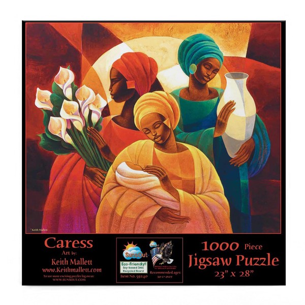 SUNSOUT INC - Caress - 1000 pc Jigsaw Puzzle by