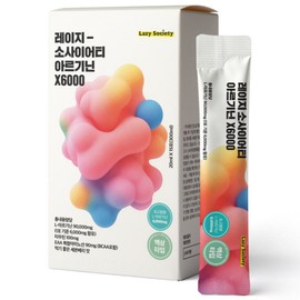 Lazy Society Arginine / 레이지소사이어티 아르기닌 X 6000, 1개, 300ml