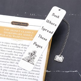 Womens Gifts for Christmas, Stocking Stuffers for Women, Stocking Stuffers for Adults, White Elephant Gifts for Adults, White Elephant Gifts for Women, Funny Bookmarks for Women Book Lovers Gifts