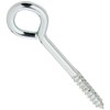 25 X Vine Eye Screw In 50Mm Bzp Zinc Plated