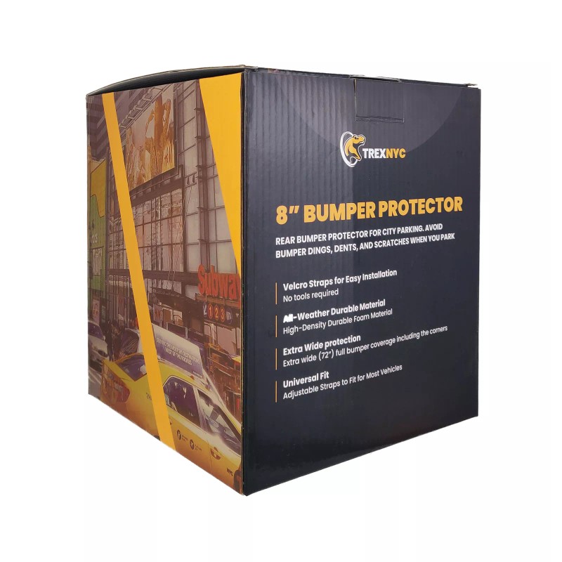 TrexNYC Bumper Guard - Car Bumper Protector, Rear Bumper Guard