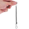HOMSFOU Metal Chains 6-Piece Door Sign Hanging Chain Set Decorative