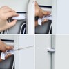 RVGUARD RV Door Holder, 5Pcs White Camper Door Holder, Keep