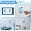 OwnMy 8PCS 1/2" Electrical Outlet Box Extenders, 1 Gang Electric