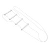 Bed Ladder Assist Luminous Portable Universal Handle Grip White Bed