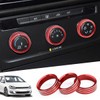 MARCHFA Air Conditioning Knob Aluminium Alloy for Golf 7 Mk7