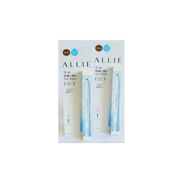[Set of 2] Ally Waterproof Eyebrow N Brown, 0.005 oz
