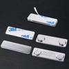 Magreen Strong Magnetic Name Badge Holders with Steel Back Plate,