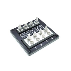 PLESIU SMD Quad XL ANL Fuse Block (Aluminum)