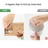 600 Bamboo Cotton Buds Biodegradable Ear Buds Cotton For Cleaning