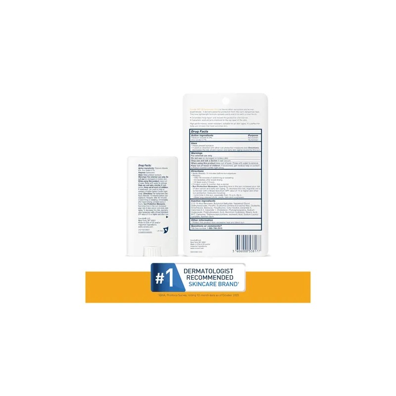 Cerave Protector Solar En Barra Stick Sunscreen Spf 50