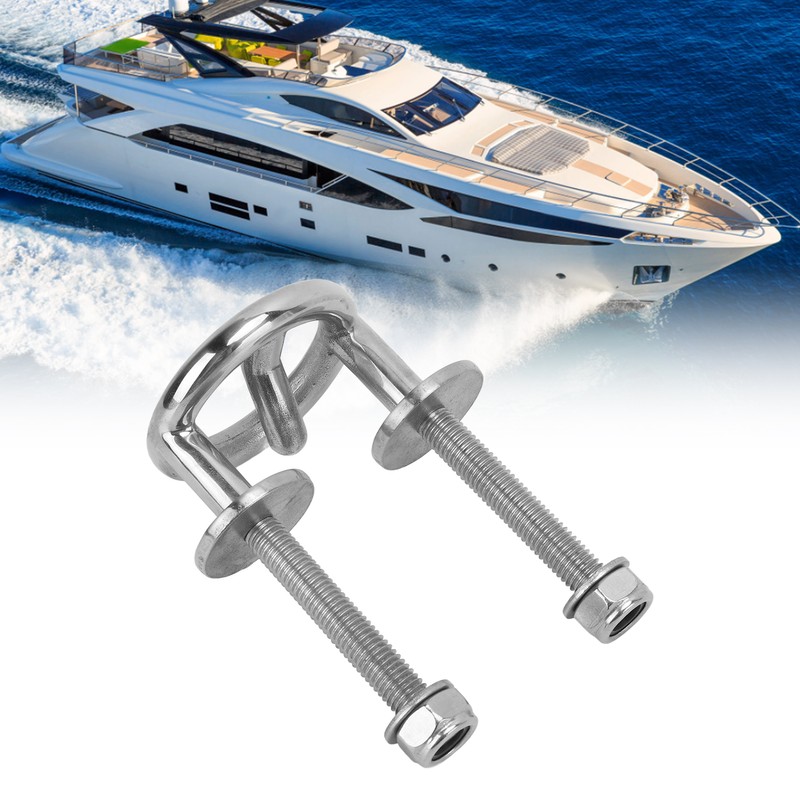 Boat Eye Hook Stainless Steel Material M10 Thread Oxidation Resistance