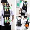 HG HGONG Skateboard Rucksack Skateboard Backpack Skateboard Bag Nylon Bag