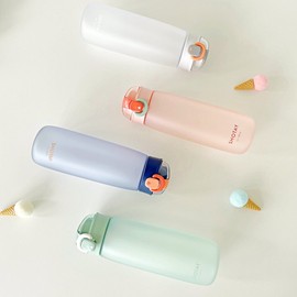 Lemone One Touch Stay Insulated Water Bottle Children's Water Bottle 480ml, 480ml480ml_ Green Green / 르모네 원터치 스테이 보온보냉 물통 어린이물병 480ml, 480ml480ml_ 그린 그린