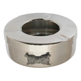 Knitting Needles Ashtray Round Windproof With FREE ENGRAVING Gift 205