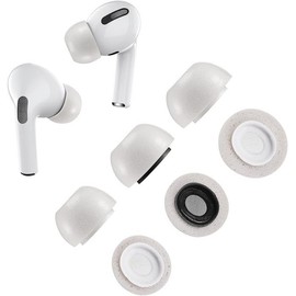 New bee A3 airpod Memory Foam tip, Memory Foam Replacement Premium Ear Tips - Grey