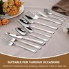 45 Pieces Flatware Set for 8, 18/10 Stainless Steel Heavy